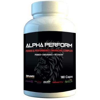 BRAWN NUTRITION Alpha Perform 180 kap. BRAWN NUTRITION Alpha Perform 180 kap.