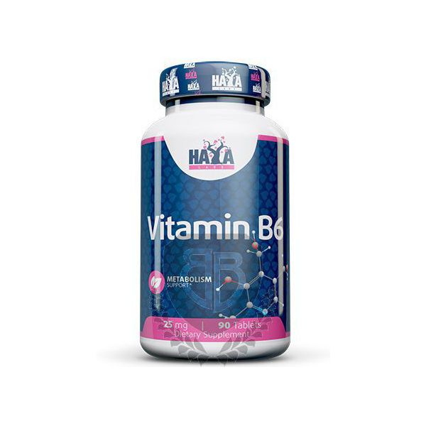 HAYA LABS Vitamin B6 25mg 90 tab.