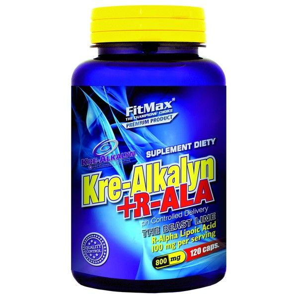 FITMAX Kre-Alkalyn + R-ALA 120 kap.