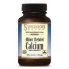 SWANSON Albion Chelated Calcium 180 kap.