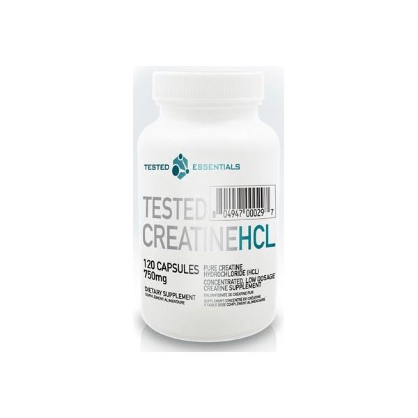 TESTED NUTRITION Creatine HCL (Con-Cret) 120 kap.