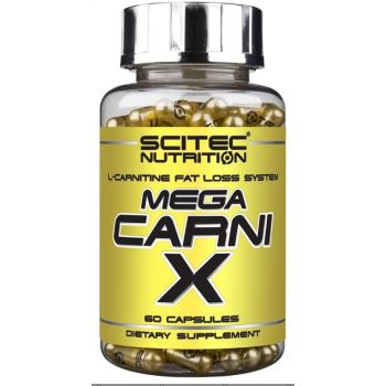 SCITEC Mega Carni-X 60 kap. (L-Tartrat L-Karnityny) SCITEC Mega Carni-X 60 kap. (L-Tartrat L-Karnityny)