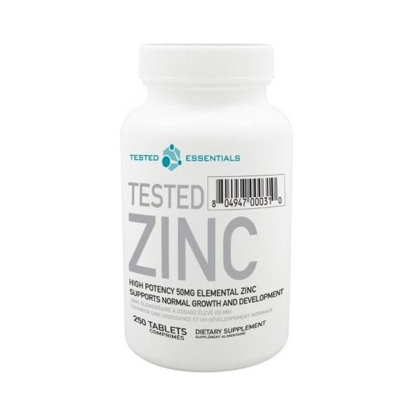 TESTED NUTRITION Zinc 250 kap.