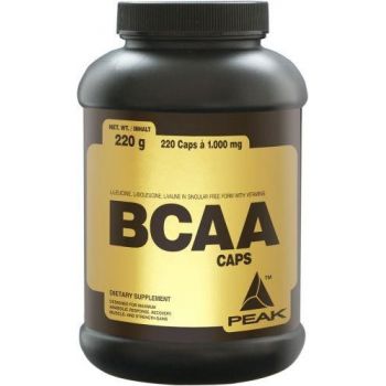 PEAK BCAA Caps 220 kap. PEAK BCAA Caps 220 kap.