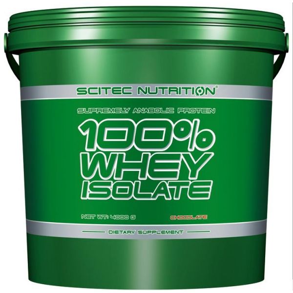 SCITEC 100% Whey Isolate 4000g