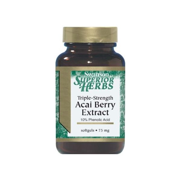 SWANSON Acai Berry Extract 60 kap.