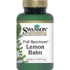 SWANSON Full Spectrum Lemon Balm 60 kap.