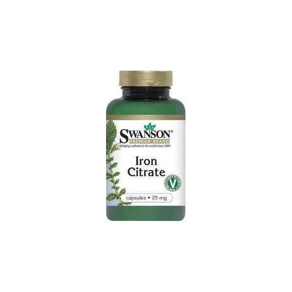 SWANSON Iron Citrate 60 kap.