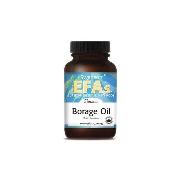 SWANSON Borage Oil 60 kap.