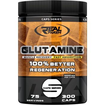 REAL PHARM Glutamine 300 kap.