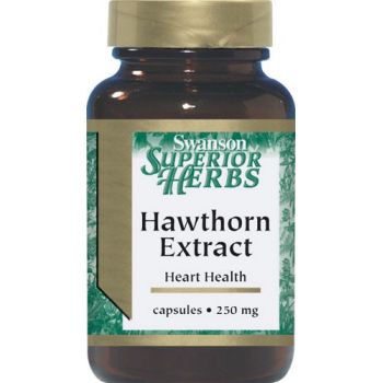 SWANSON Hawthorn Berry Extract 120 kap. SWANSON Hawthorn Berry Extract 120 kap.
