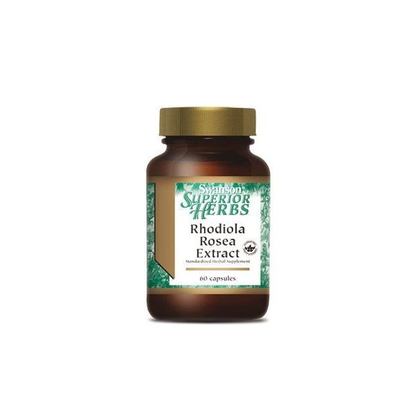 SWANSON Rhodiola Rosea Extract 60 kap.