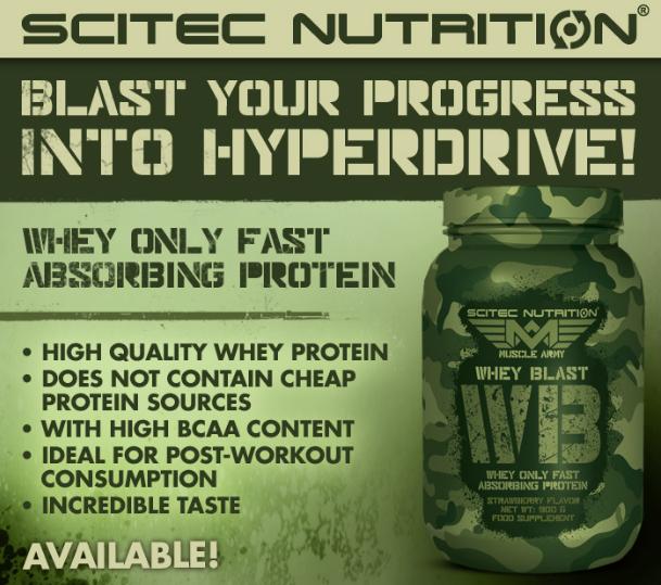 muscle army whey blast opinie i efekty oraz smak