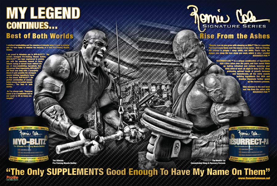 ronnie coleman suplementy opinie