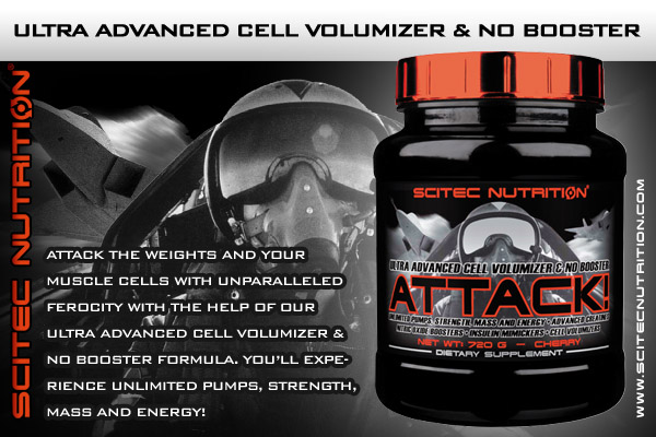 scitec nutrition attack opinie i działanie