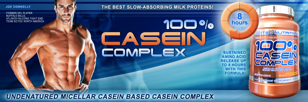 scitec nutrition 100% casein complex działanie i smaki