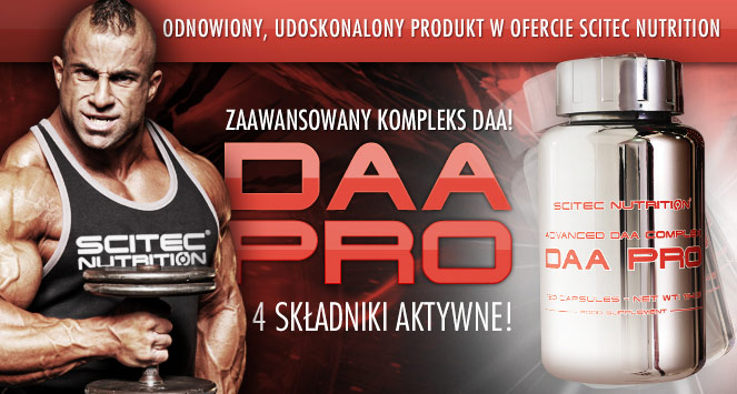 scitec nutrition daa pro opinie i działanie