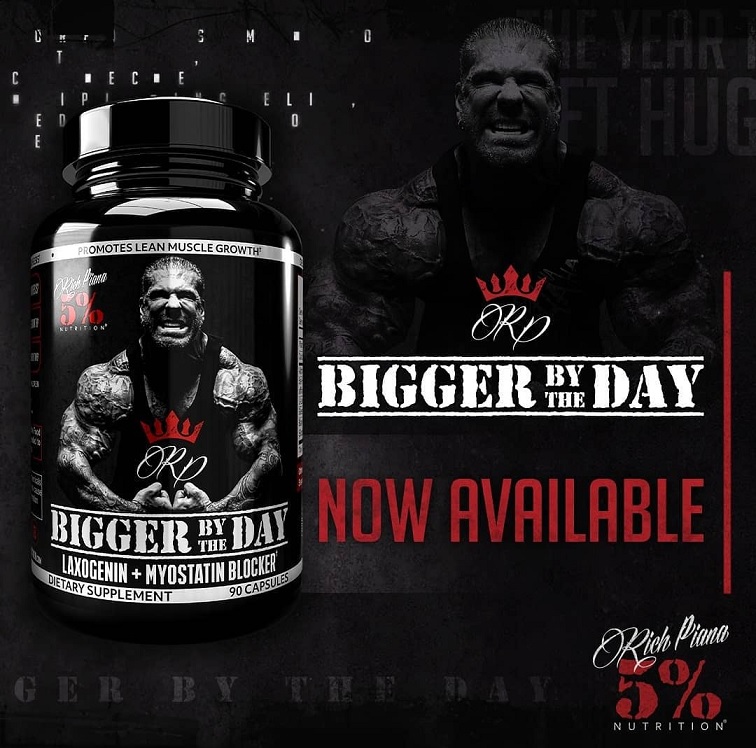 Rich Piana Bigger By The Day opinie efekty